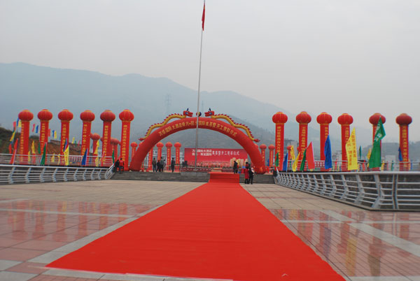 鍍鋅實景搭建 